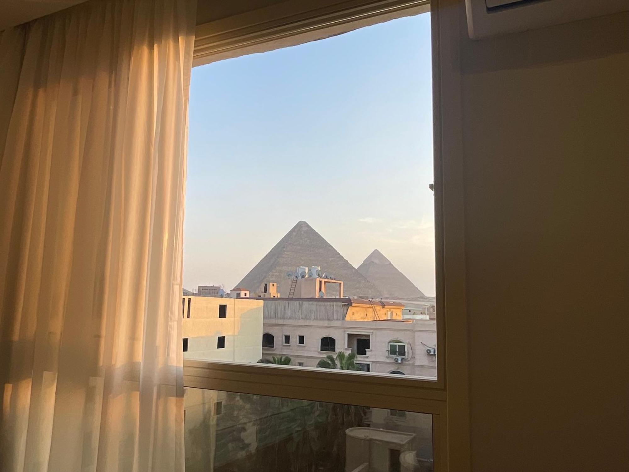 Diyar Pyramids Inn Kafret el-Gabal Exterior foto