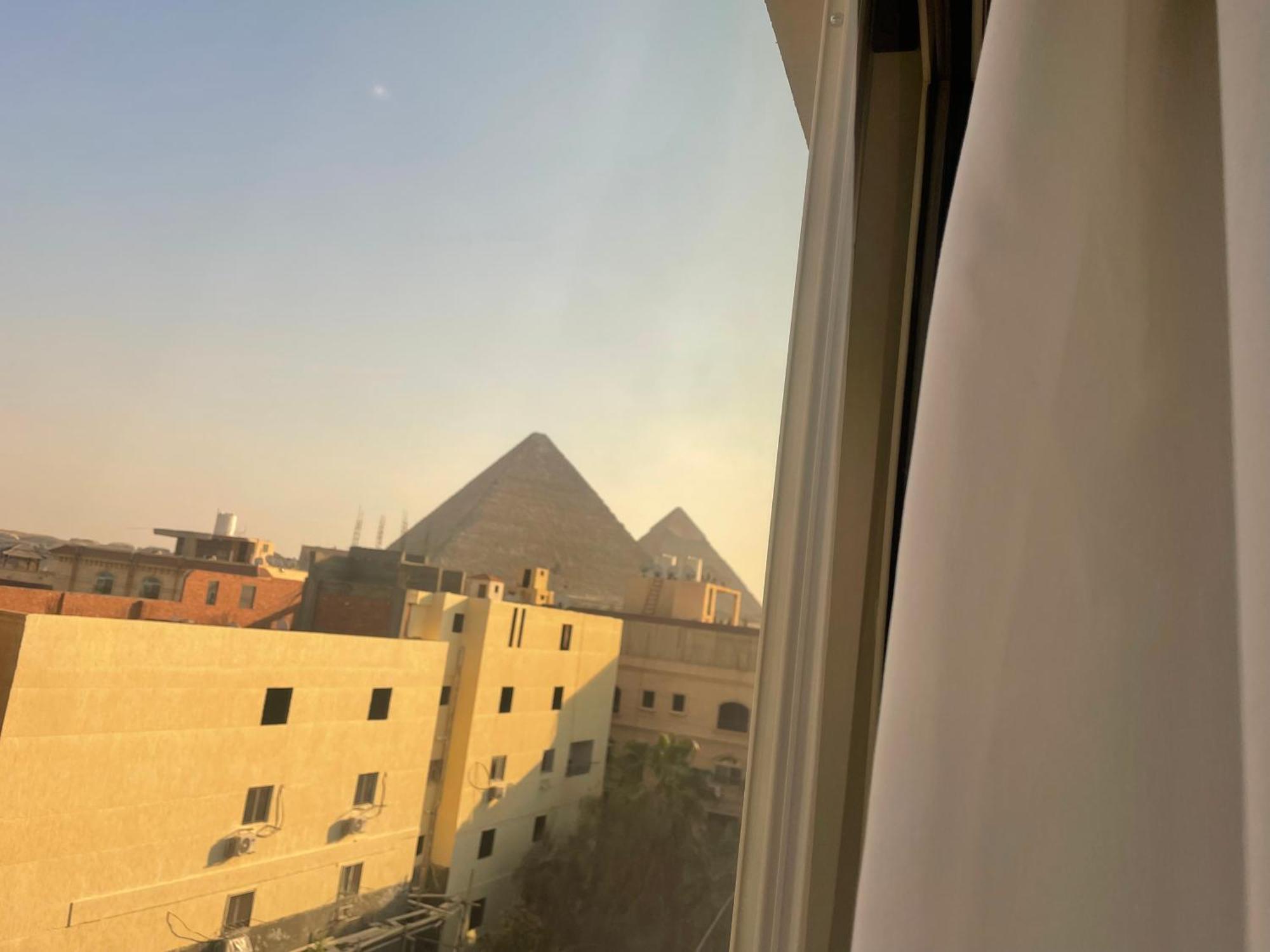 Diyar Pyramids Inn Kafret el-Gabal Exterior foto